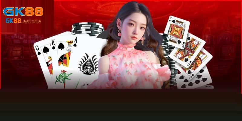 Sảnh game bài GK88 hiện đại, mang đến nhiều trải nghiệm đỉnh cao
